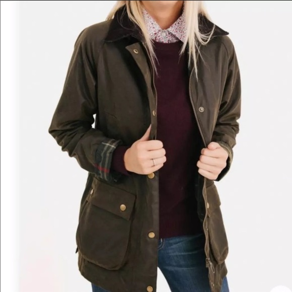 Barbour Jackets Coats Barbour Acorn Waxed Cotton Jacket